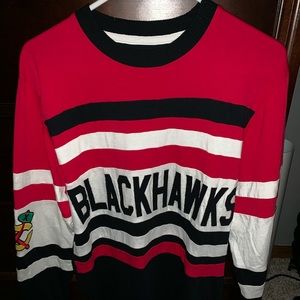 Mens Mitchell & Ness Chi. Blackhawks longsleeve